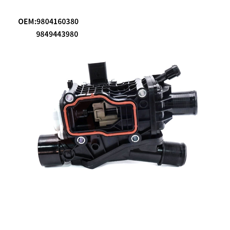 Thermostat Housing for PEUGEOT 308 508 5008 for Citroen C4 C5 9804160380 9849443980 Engine Coolant Thermostat Housing