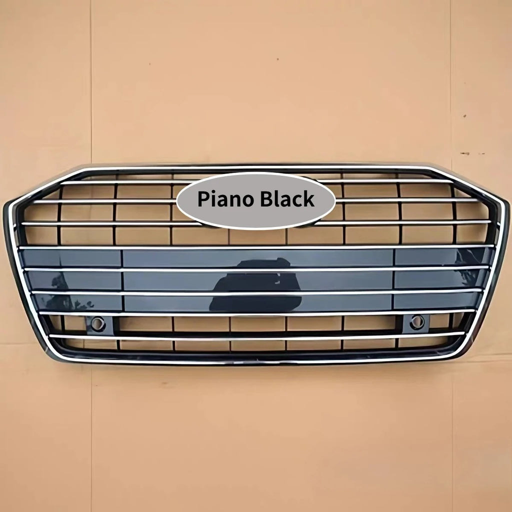 4K0853651BRU6/T/3FZ For Audi A6L C8 Front Upper Grille With Logo Chrome Frame Car Bumper Center Grille Replacement Part