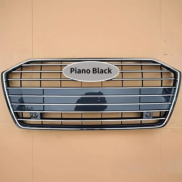 4K0853651BRU6/T/3FZ For Audi A6L C8 Front Upper Grille With Logo Chrome Frame Car Bumper Center Grille Replacement Part