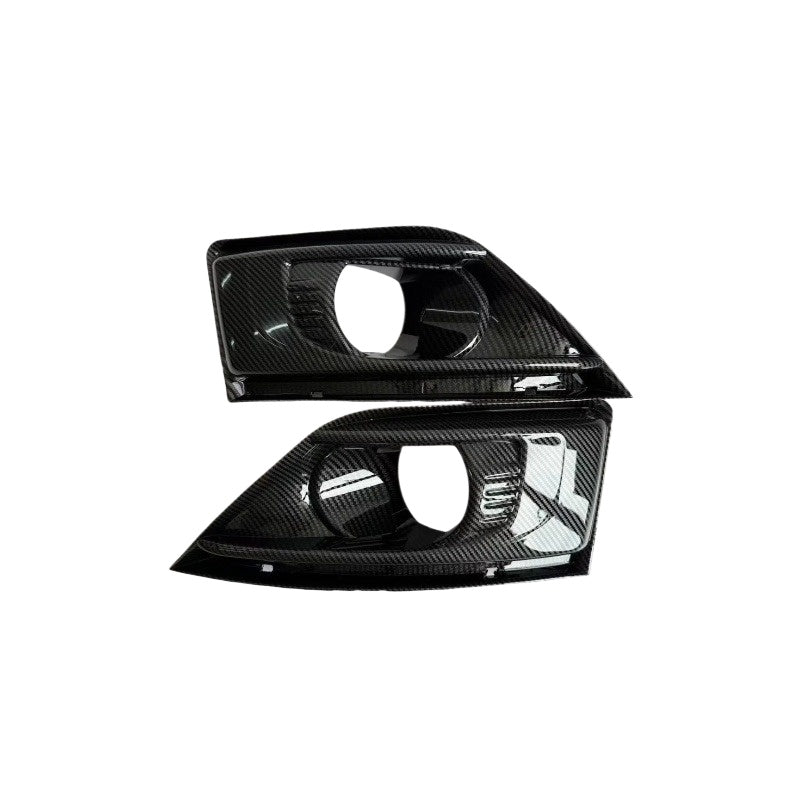 7414SC Front Bumper Fog Light Frame Cover Fog Light Cover Grille Hood Decoration for Citroen C4 Picasso Main image