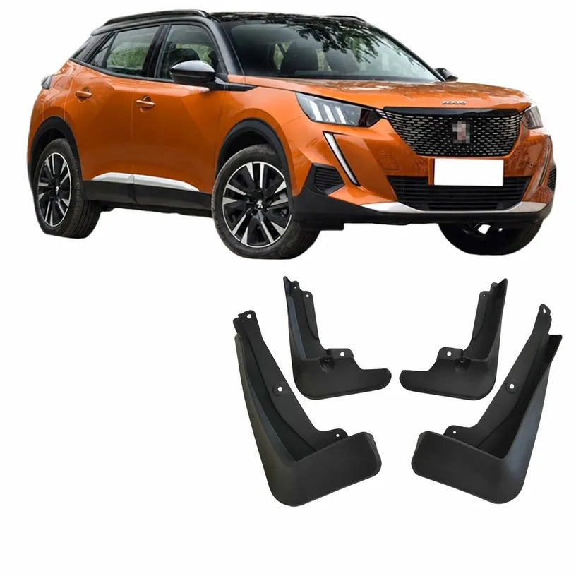 Mud Flaps Splash Guards for Peugeot 2008 2020-2023 Front Rear 4pcs Set Main image
