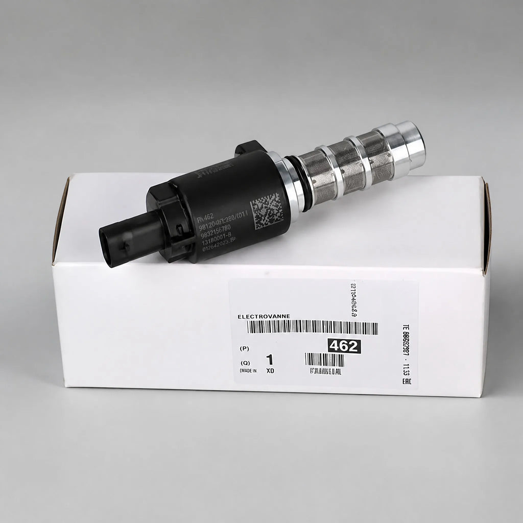 Automotive valve component side view