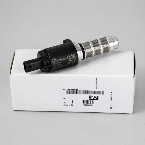 Automotive valve component three-quarter view