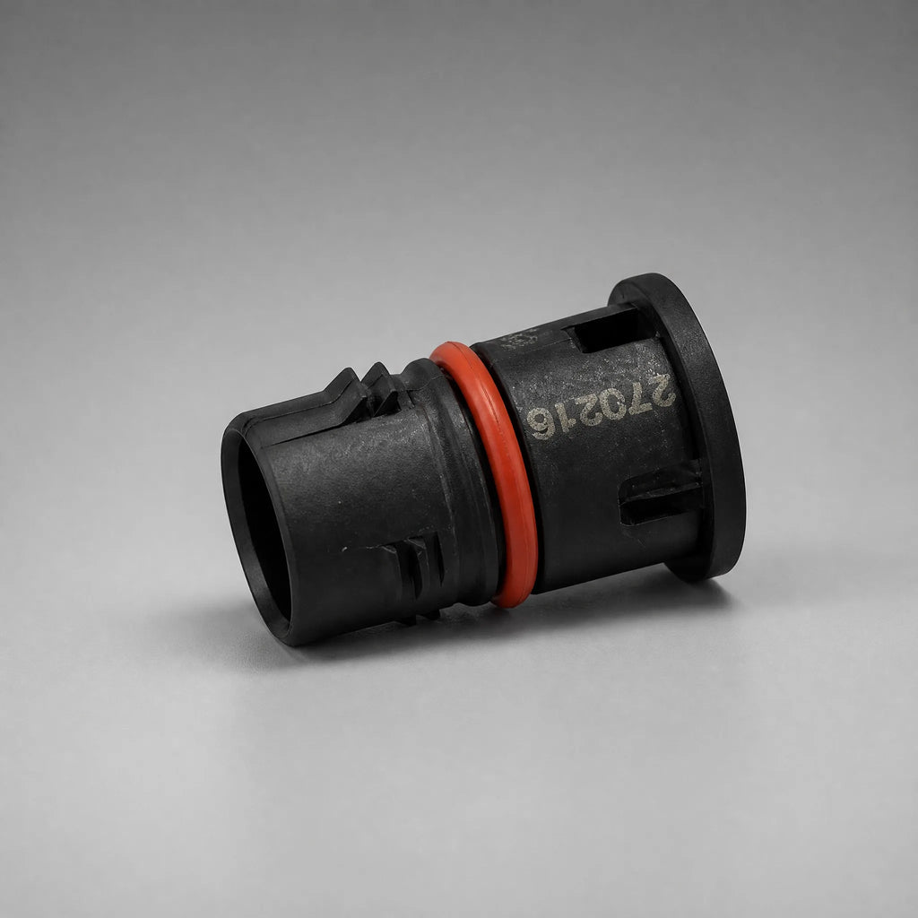 Automotive connector side view