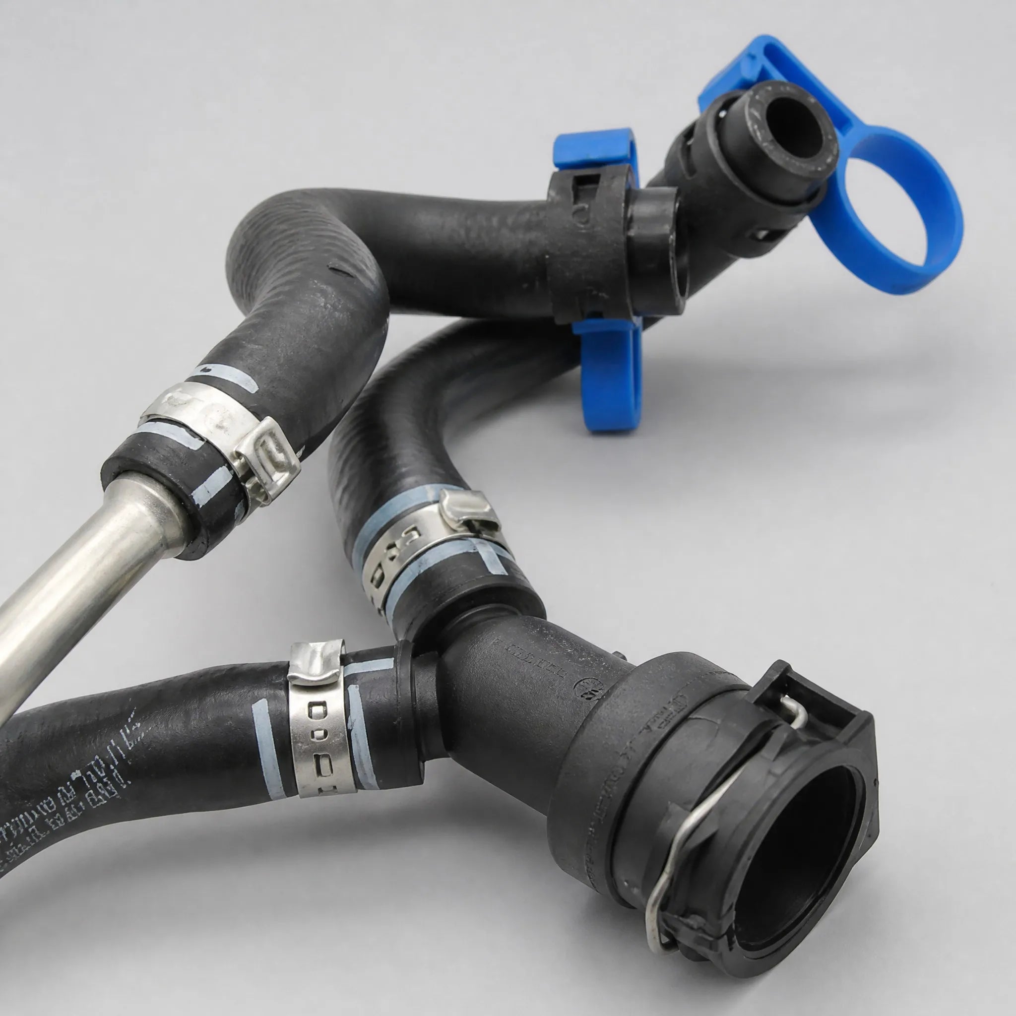 Automotive hose assembly close detail