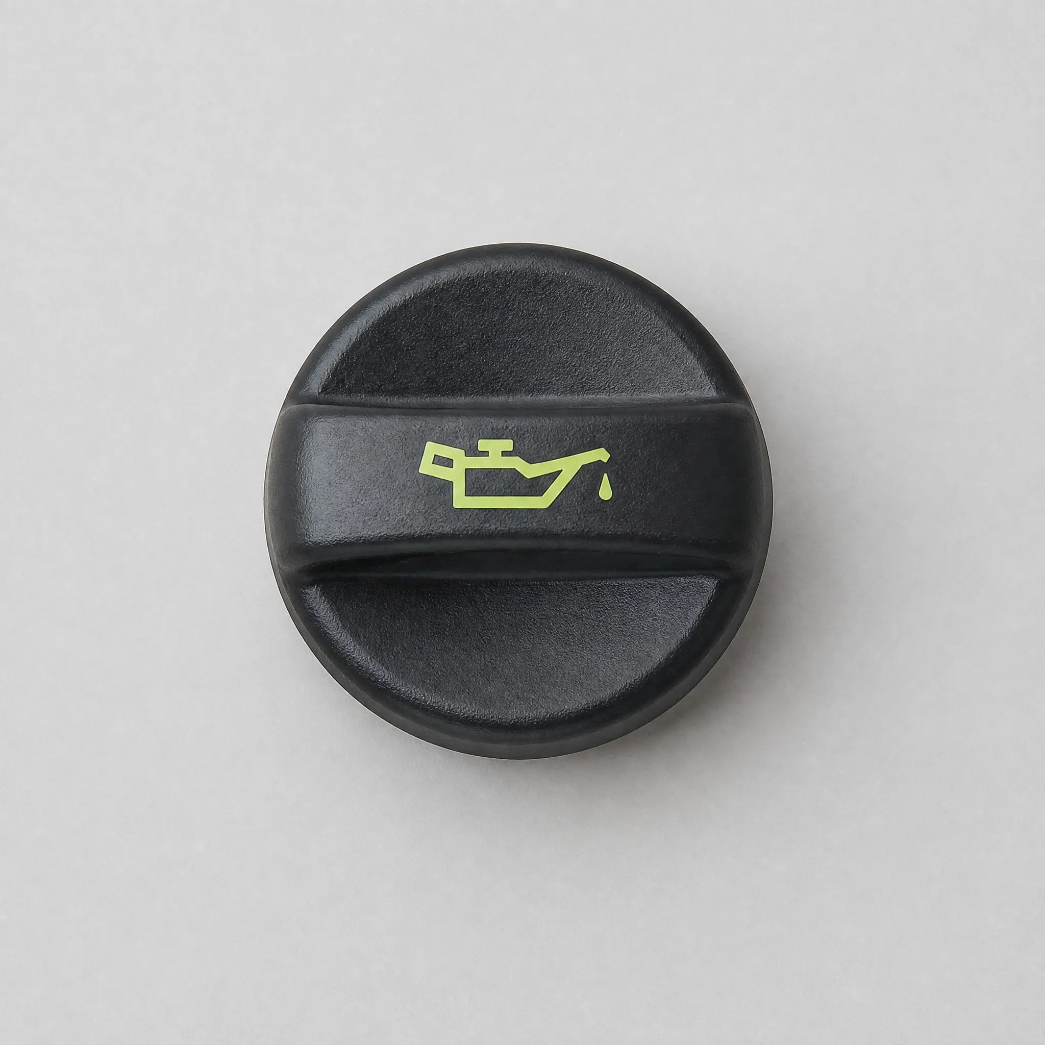 Engine oil filler cap close detail