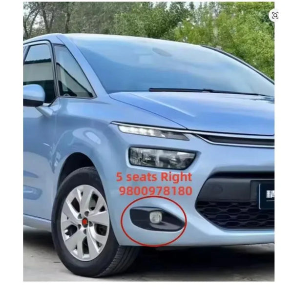 9800978180 9800978280 Suitable for Citroen C4 Picasso front bumper trim Front bumper fog light frame