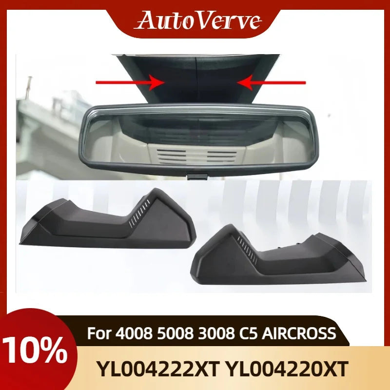 rearview mirror base Rain sensor cover Reflective YL004222XT YL004220XT for Peugeot 3008 4008 5008 for Citroen C5 Aircross