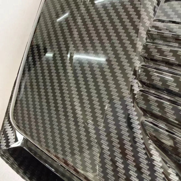 7414SC Front Bumper Fog Light Frame Cover Fog Light Cover Grille Hood Decoration for Citroen C4 Picasso