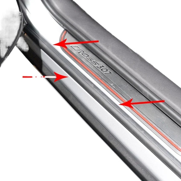 9023KE 9023PJ Fit for Peugeot 307SW door lower seal strip Threshold pressure