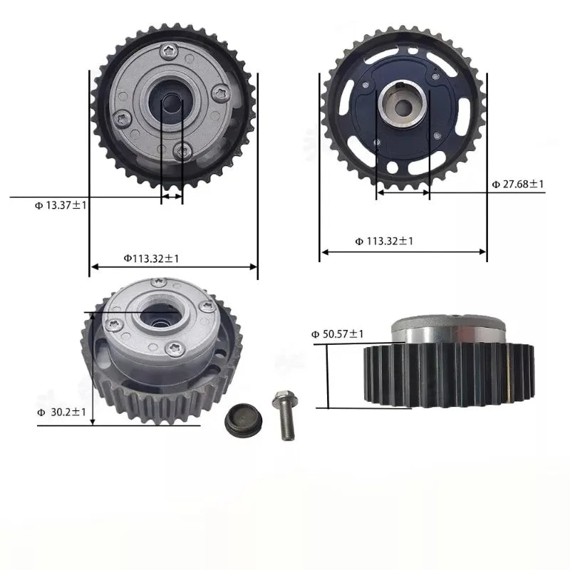 7701478459 7701477313 For Renault Megane Clio VVT Engine timing gear VVT gear