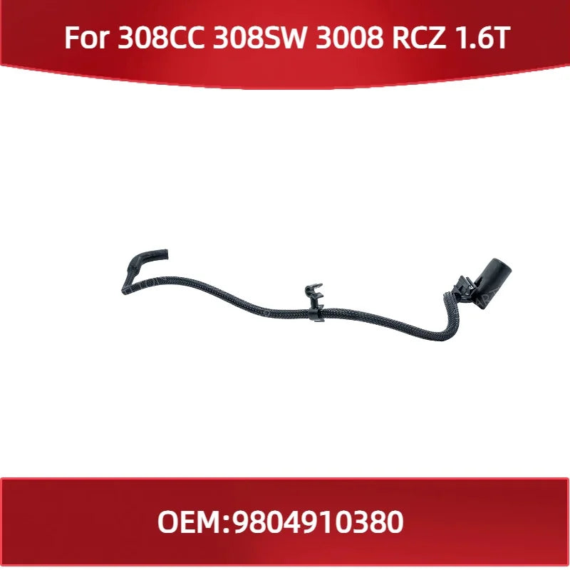 Solenoid Valve Breather Pipe 9804910380 Used for Peugeot 308CC 308SW 3008 RCZ 1.6T