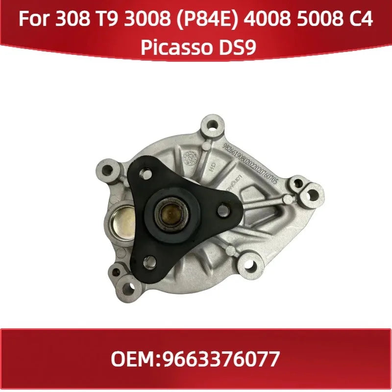 9826619080 Suitable for Peugeot 308 T9 3008 (P84E) 4008 5008 for Citroen C4 Picasso DS9 National 6 Mechanical Water Pump
