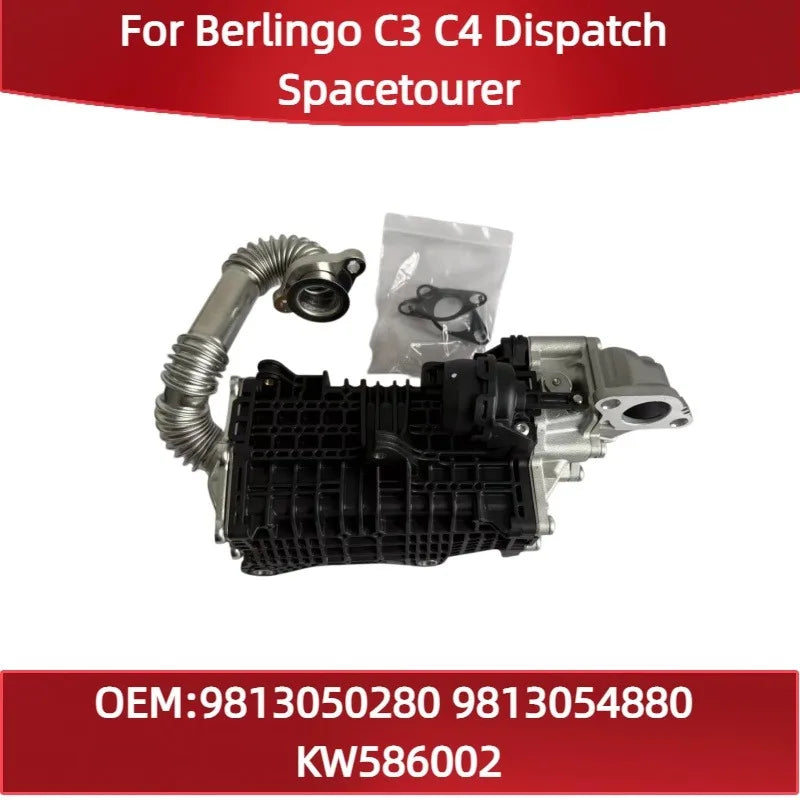 Diesel engine cooler 9813050280 9813054880 KW586002 for Citroen Berlingo C3 C4 1.5T 1.5L Dispatch Spacetourer